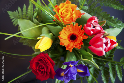 colorful flower bouquet