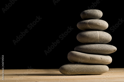 pile of six stones