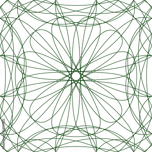 guilloche rosette
