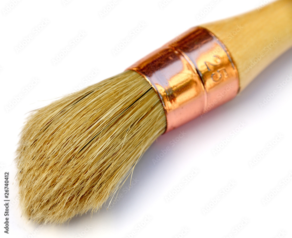 brosse ronde de peintre