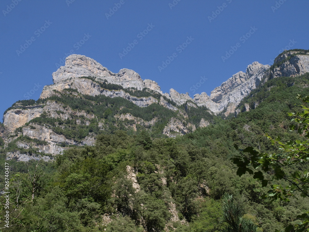 Parque Nacional de Ordesa en los Pirineos