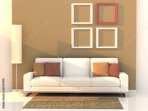 living room, modern room