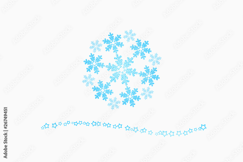 Fototapeta premium winter and/or christmas ornaments