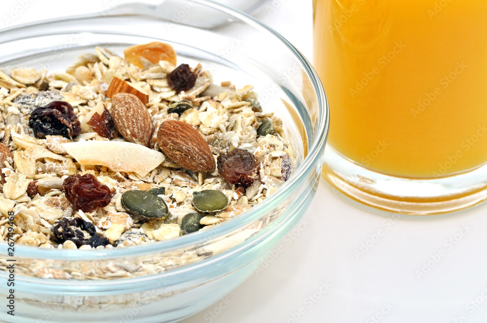 Muesli with Orange Juice Muesli with Orange Juice