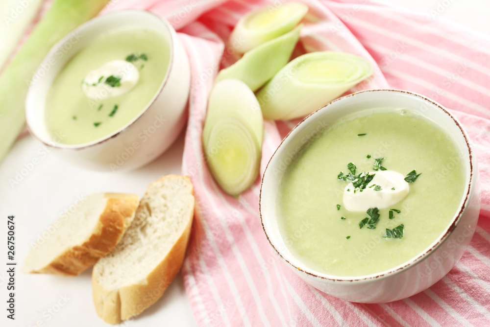 Cream of Leek Soup Cream of Leek Soup