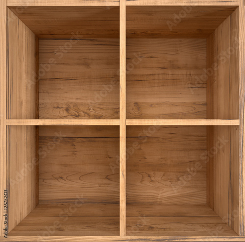 Wooden box for mailing letters
