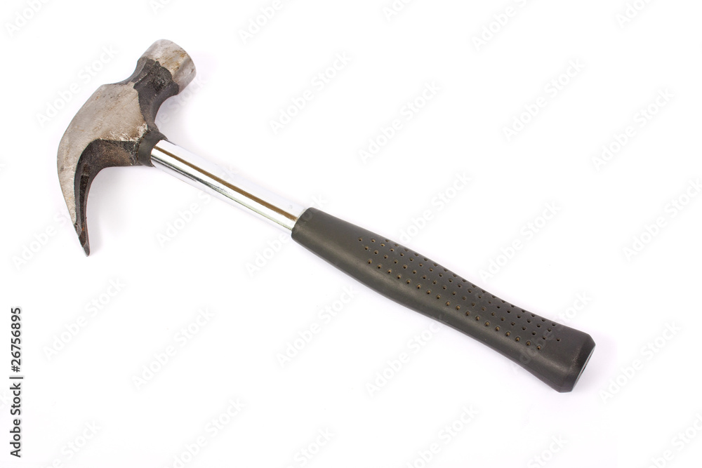Hammer over white background Hammer over white background