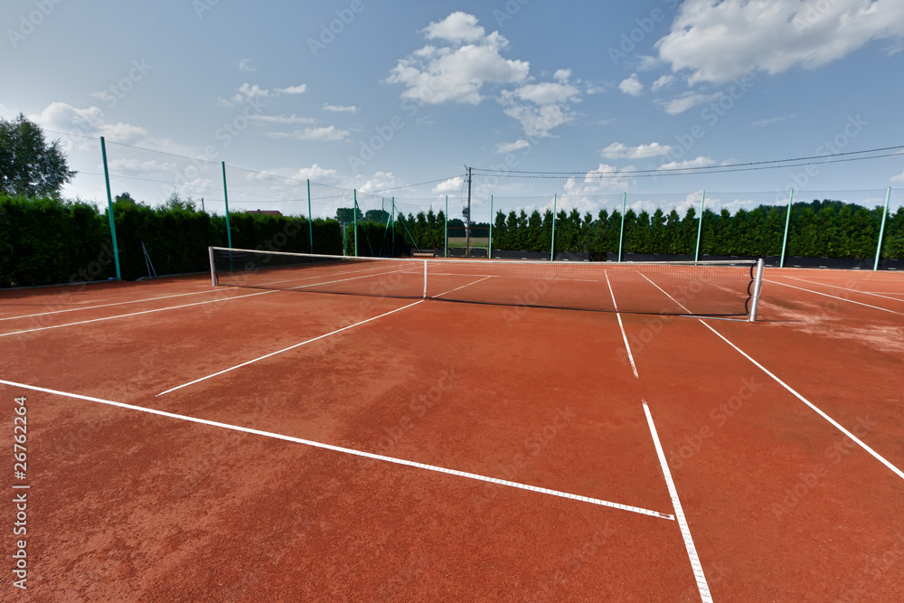Fototapeta premium Terrain de tennis