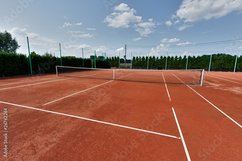 Terrain de tennis © Mastrofoto
