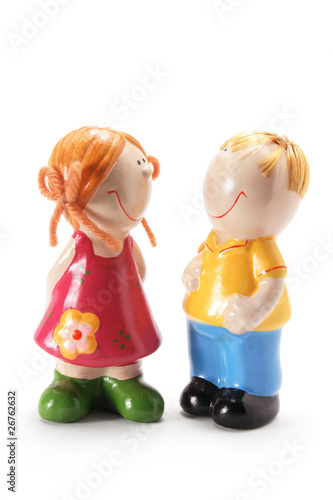 Boy and Girl Figurines