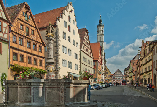 Rothenburg ob der Tauber, Herrngasse photo