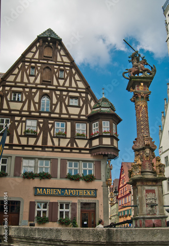 Rothenburg ob der Tauber, Marktplatz