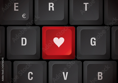 Clavier Cœur