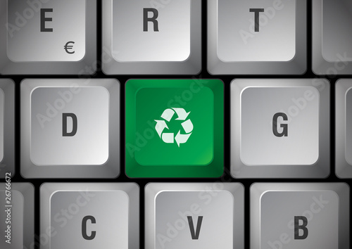Clavier recyclage