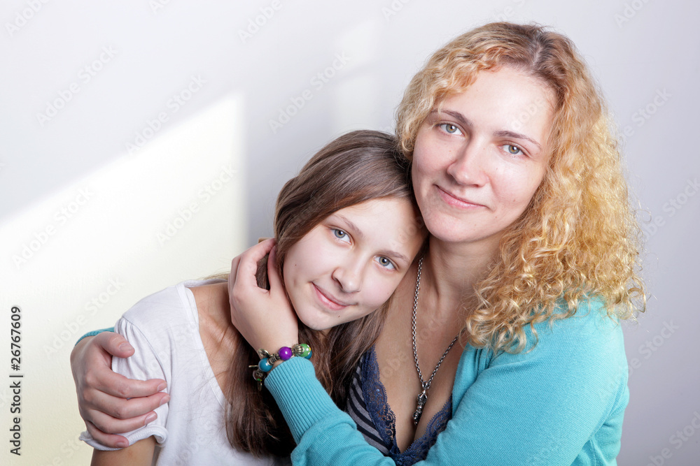 Mother and daughter Mother and daughter