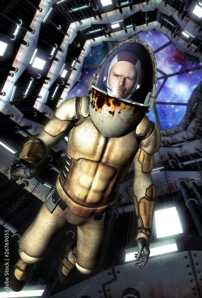 astronaut and spaceship astronaut and spaceship