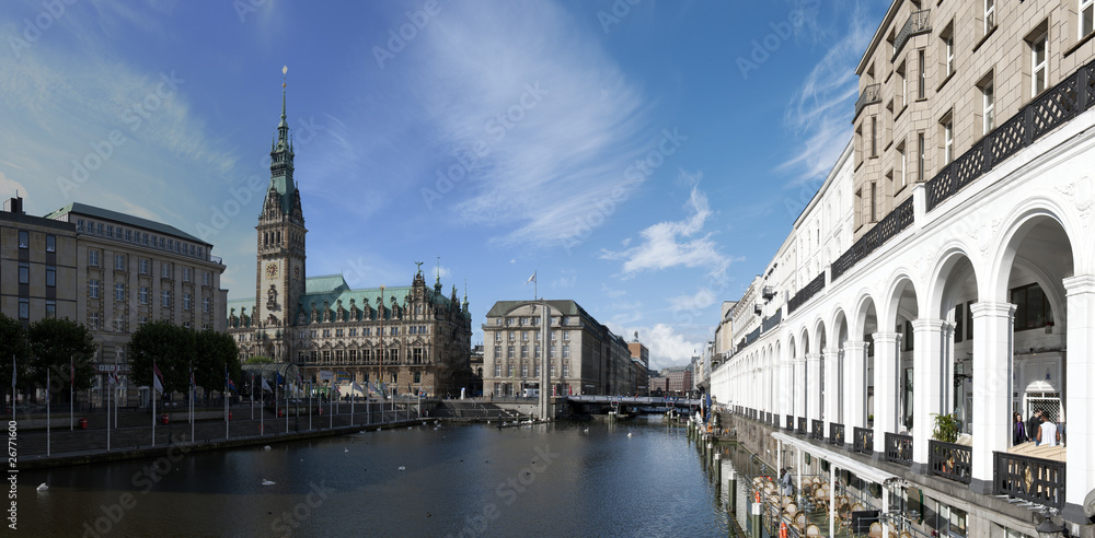 Naklejka premium Hamburg