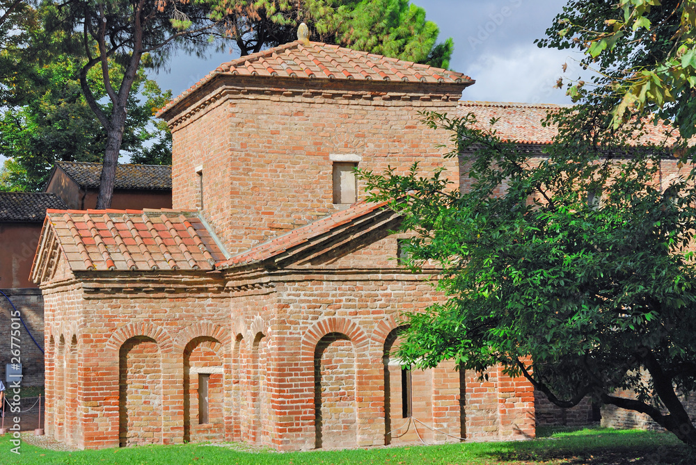 Italy Ravenna Galla Placidia mausoleum