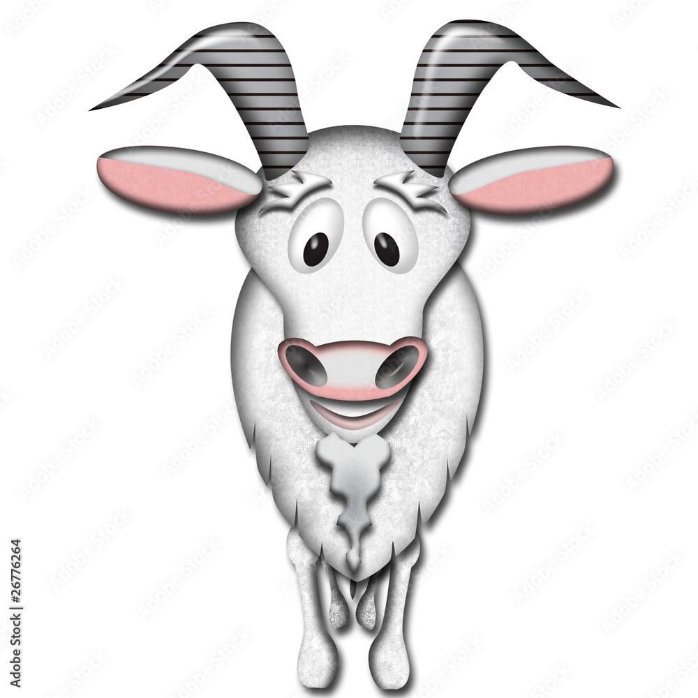 動物イラスト やぎ Stock Illustration Adobe Stock