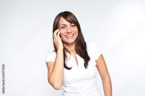 Obraz na płótnie on Phone w salonie