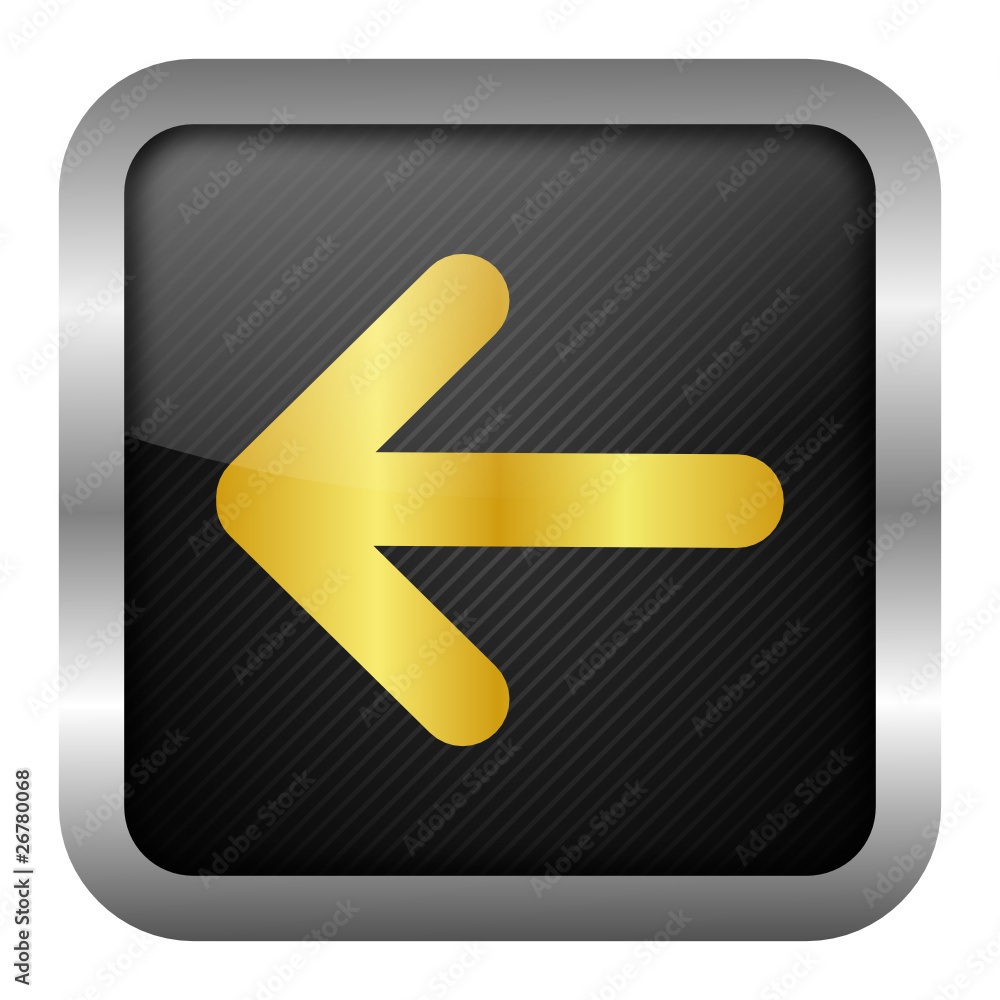 gold icon set - arrow left gold icon set - arrow left