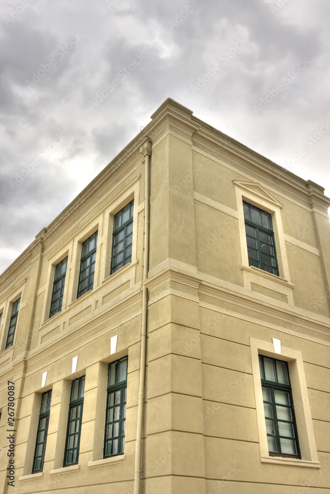 Neoclassical building exterior - early 20th century - HDR image