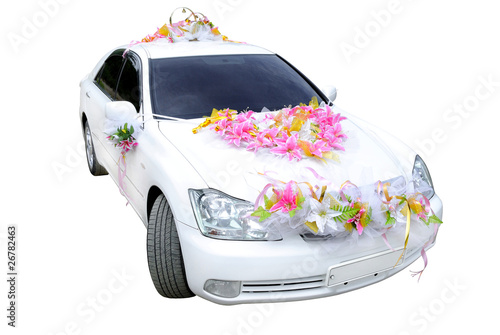 Wedding car photo