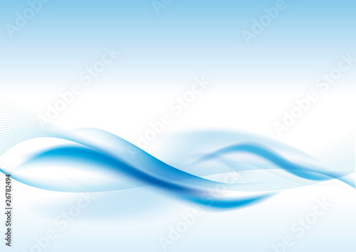 Blauer Wellenhintergrund