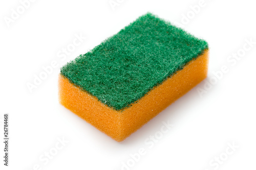 Sponges isolated on white