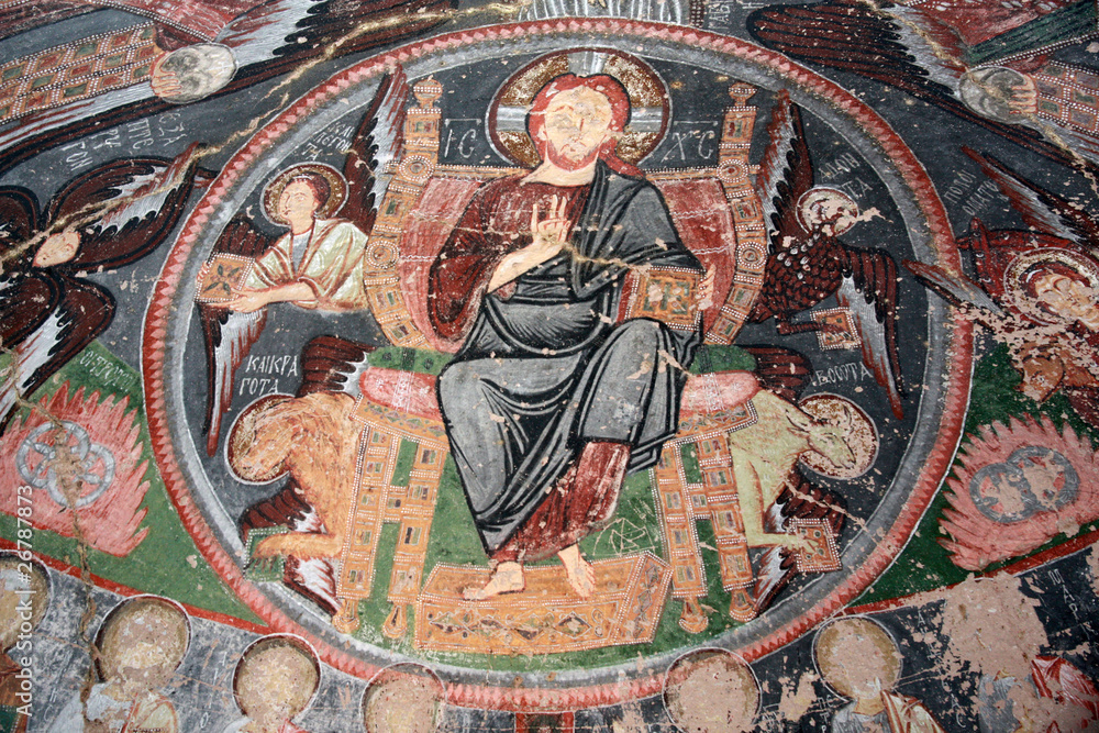 Fresque d'une église de Cappadoce