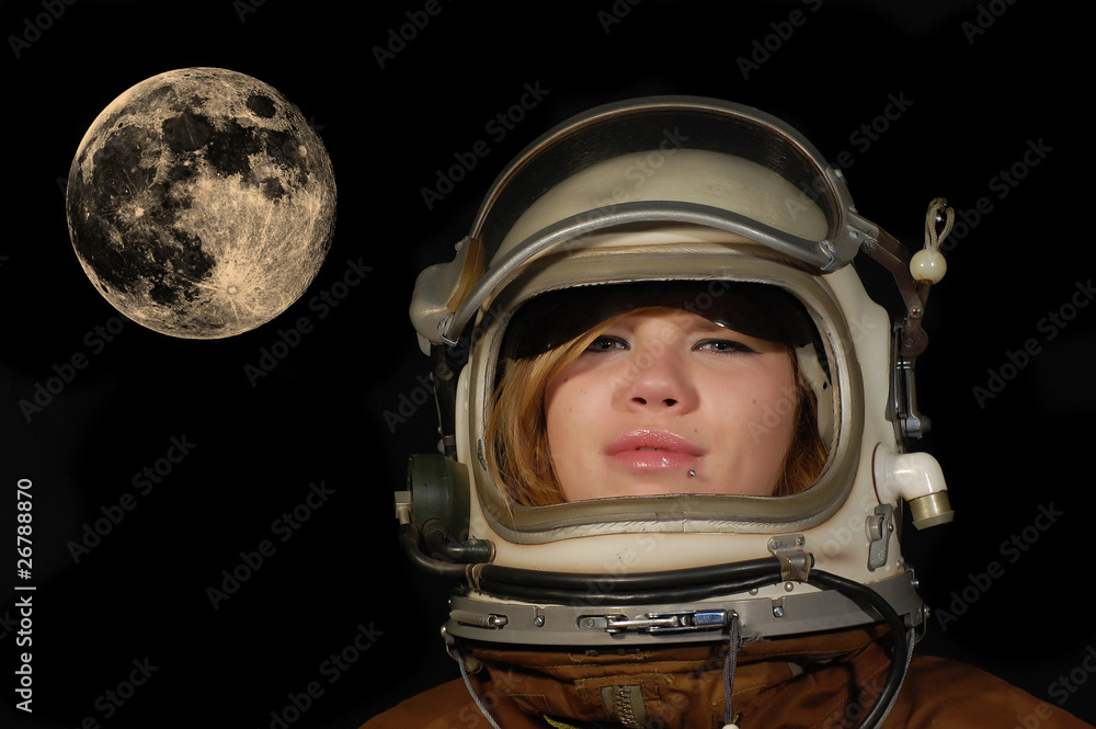 Naklejka premium Lunar dream