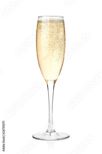 Champagne in a glass