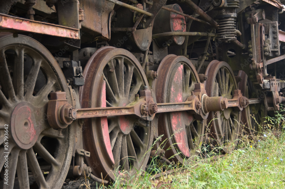 Steam Train Detail