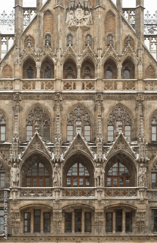 Munich City Hall in the Snow © ETIEN