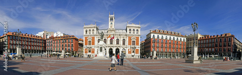 Plaza Mayor de Valladolid panoramica photo