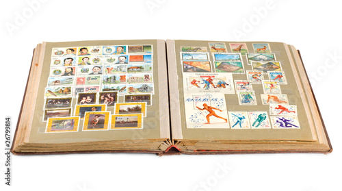 Stamp album