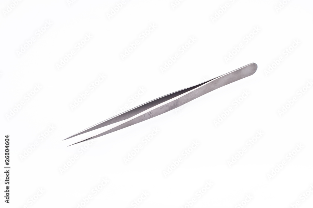 Sharp-edge precision surgical tweezers Sharp-edge precision surgical tweezers