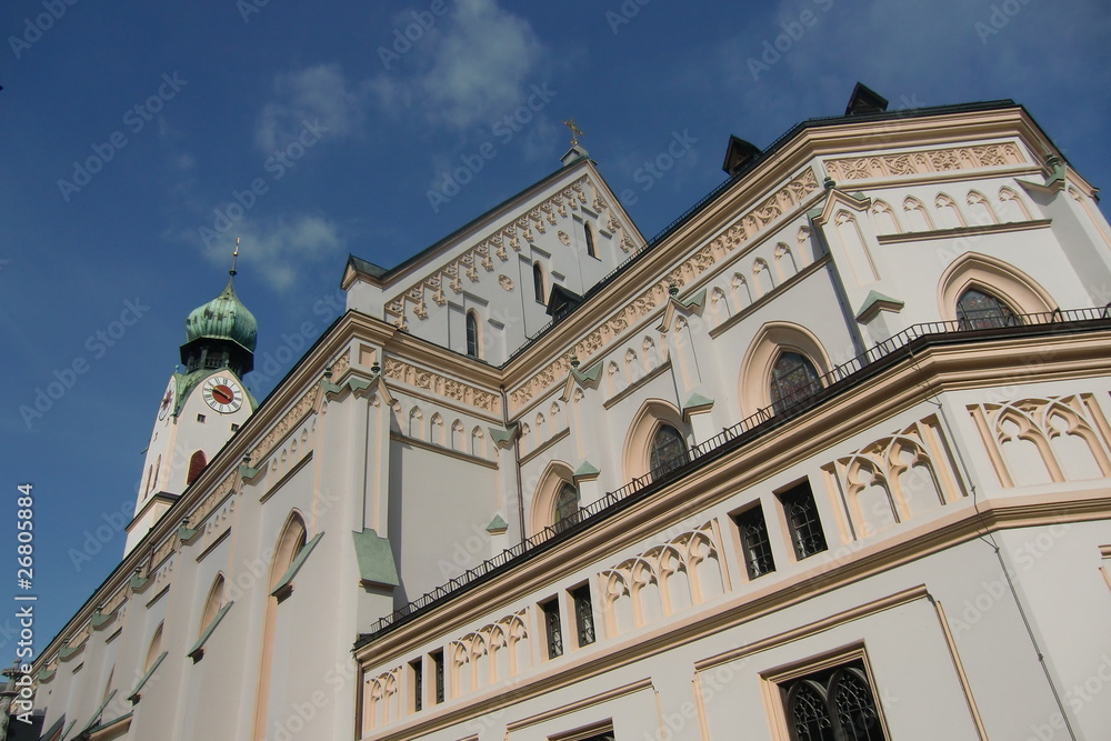Katholische Pfarrkirche St. Nikolaus in Rosenheim/Bayern