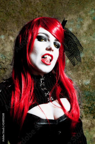 Redhead vampire
