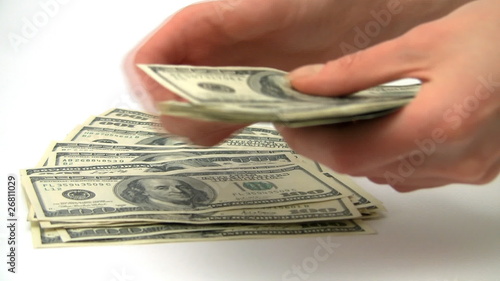 counting money