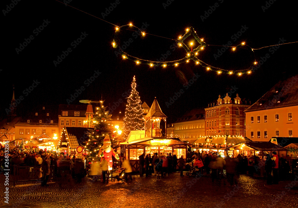 Obraz premium Annaberg-Buchholz Weihnachtsmarkt 07