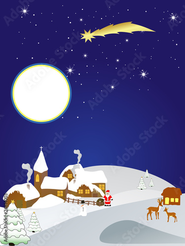 Weihnachtsgrußkarte