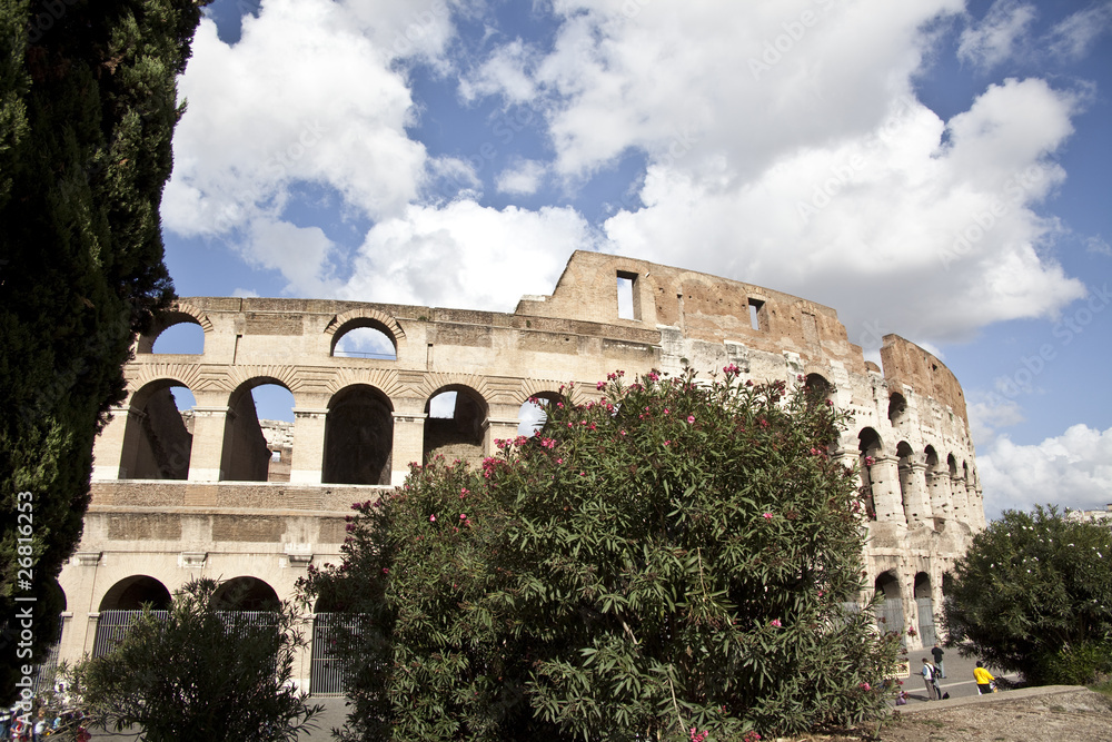 Fototapeta premium vista del Colosseo