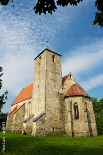 Church of Valjala, Saaremaa, Estonia