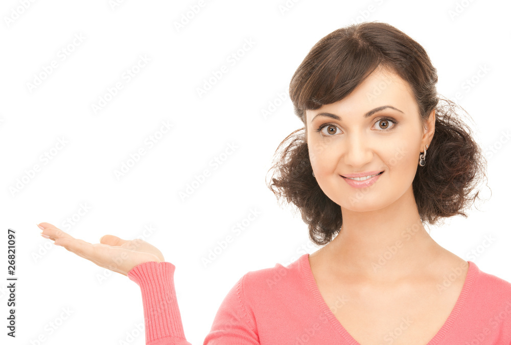 something on the palm