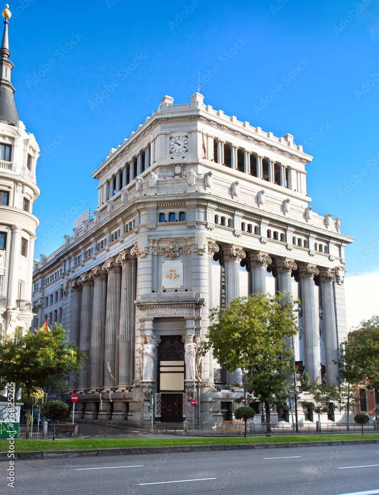 Obraz premium Cervantes institute. Madrid, Spain.