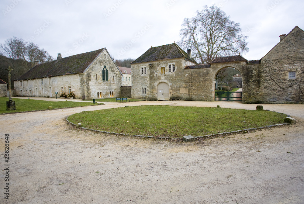 Fontenay Abbey, Burgundy, France Fontenay Abbey, Burgundy, France