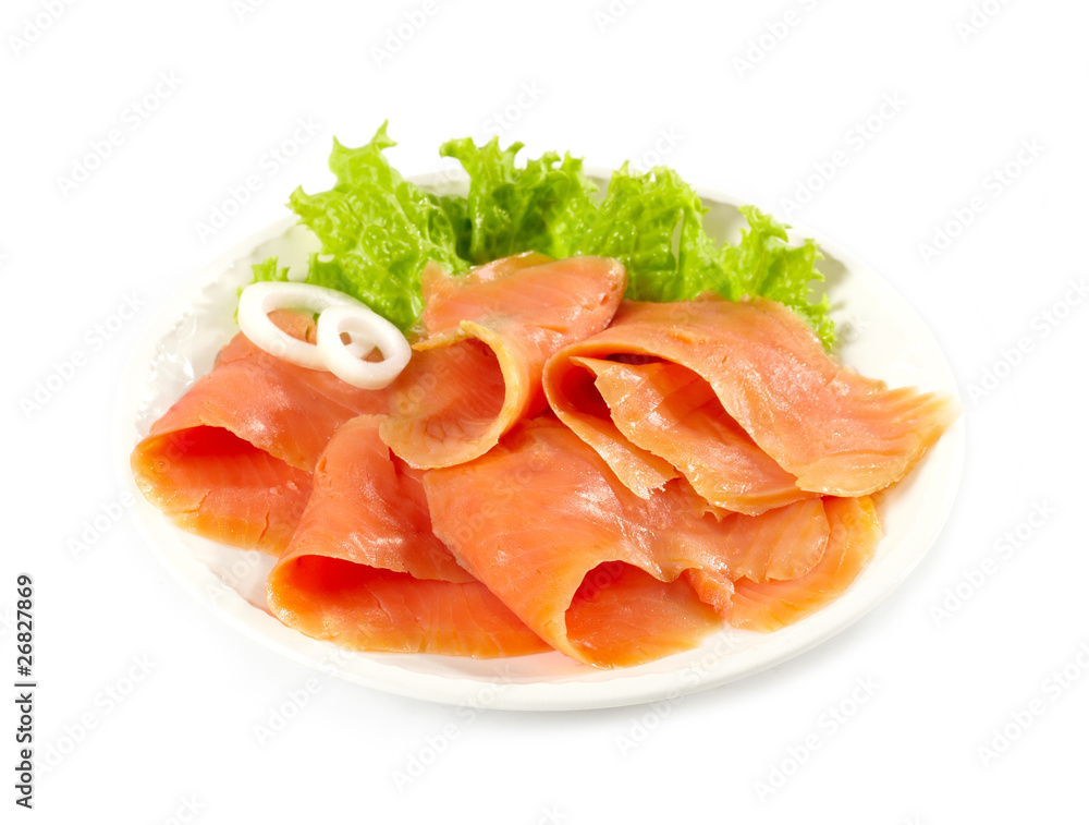 smoked salmon slices smoked salmon slices