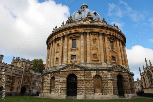 Famous Radcliffe Camera in Oxford, England