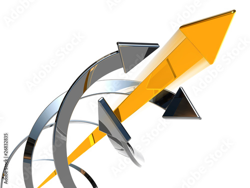 Φωτογραφία golden_arrow_growing